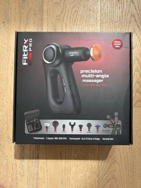 Black Precision Multi-Angle Massager